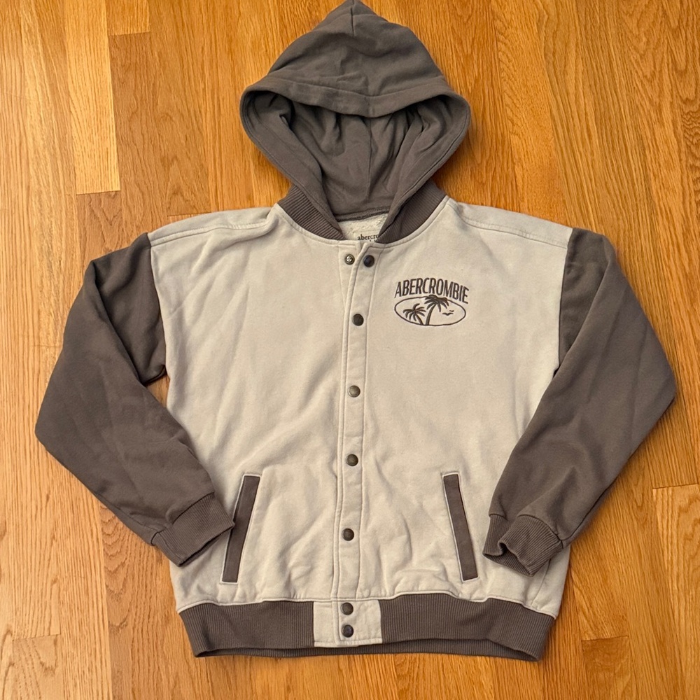 Abercrombie & Fitch Kids Two-Tone Hoodie